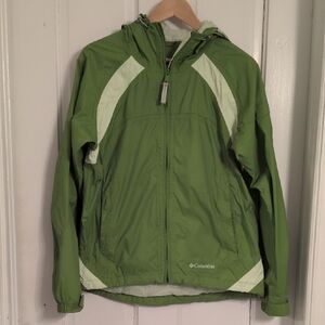 Columbia Green and Light Green Women's Jacket